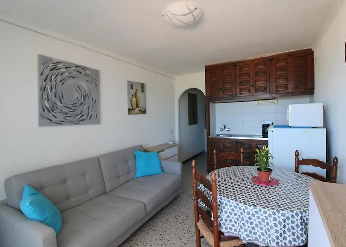 Appartement Estudio Comodo A 20m De La Playa Con Terraza - Hisp-288-56 *