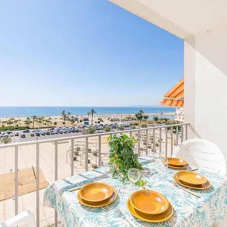 Apartament Estudio Comodo A 20m De La Playa Con Terraza - Hisp-288-56 *